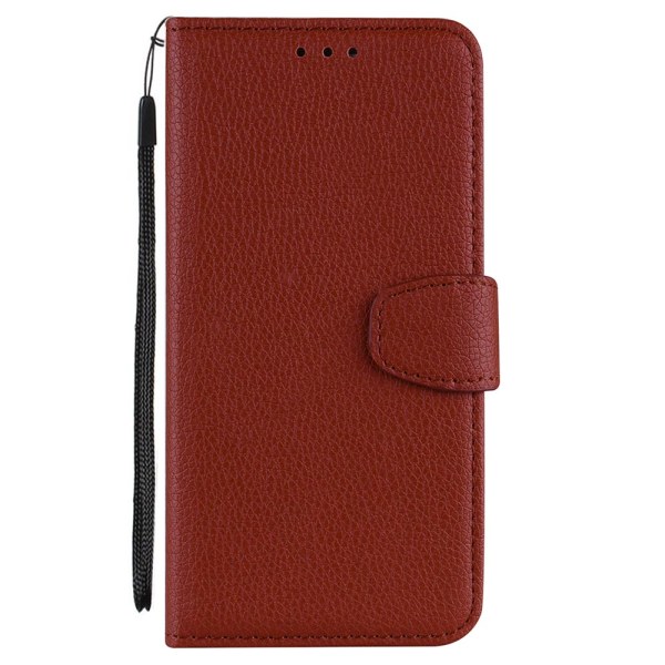 Samsung Galaxy A9 2018 - Beskyttende Nkobee lommebokveske Röd