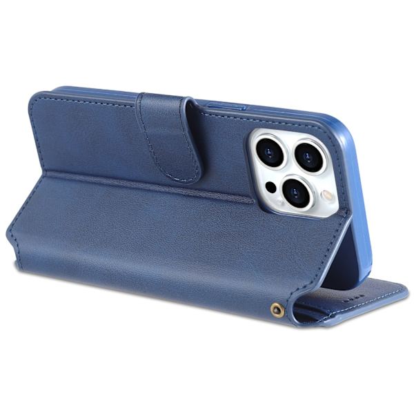 Genomtänkt Praktiskt Plånboksfodral - iPhone 14 Pro Svart