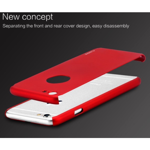 iPhone 7 Tyylikäs Smart Suojakotelo Sisäänrakennettu näytönsuoja Silver