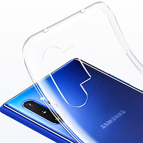 Samsung Galaxy Note 10 Plus - Stilrent Silikonskal Transparent