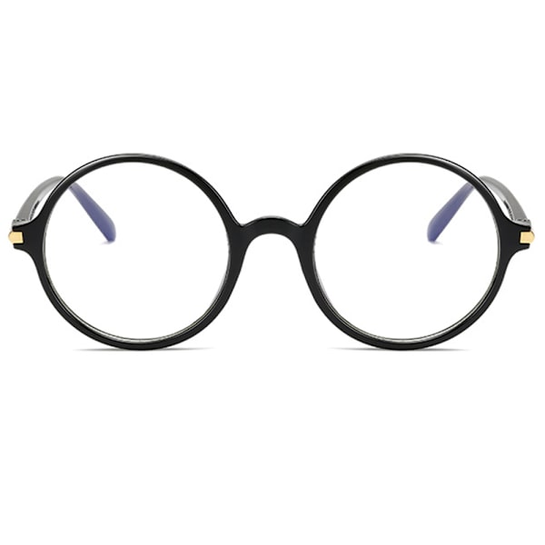 Retro Anti-Blå Ljus Glasögon Matte Svart