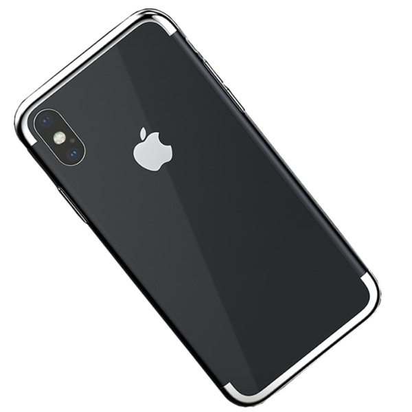 Stilrent Stötdämpande Silikonskal till iPhone XR Silver