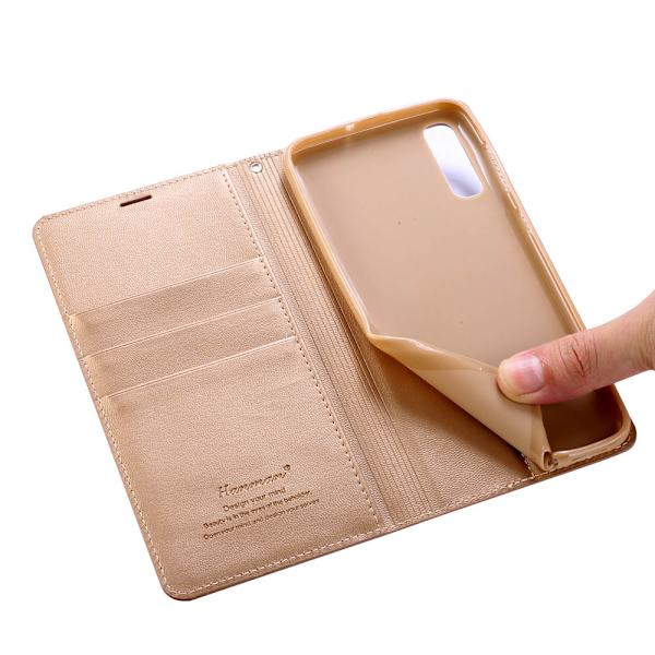 Praktisk Hanman Wallet etui - Samsung Galaxy A70 Svart