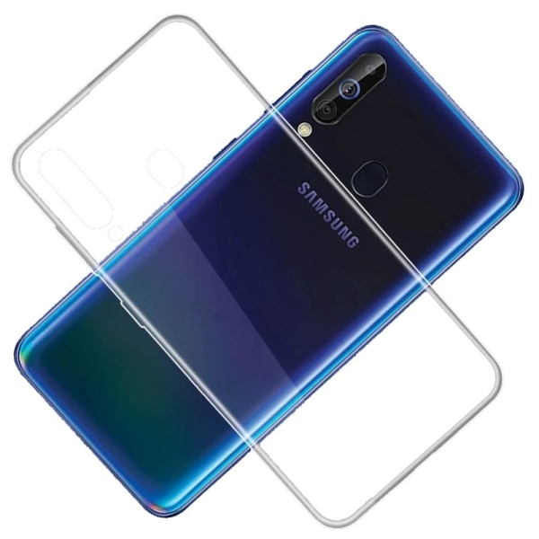Silikonetui FLOVEME - Samsung Galaxy A20S Transparent/Genomskinlig