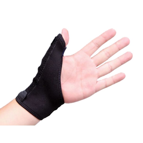 Glat komfortabel håndledsbeskyttelse sportsbeskyttelse Svart/Röd
