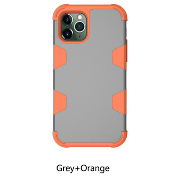 iPhone 11 - Exklusivt Professionellt Skyddsskal Grå/Orange