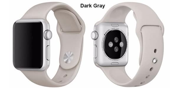 Apple Watch 42mm - Eksklusiv Silikonrem Høy Kvalitet Röd Large