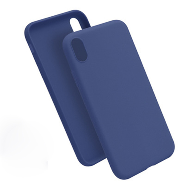 iPhone XR - Silikonskal i Matt-design Ljusrosa