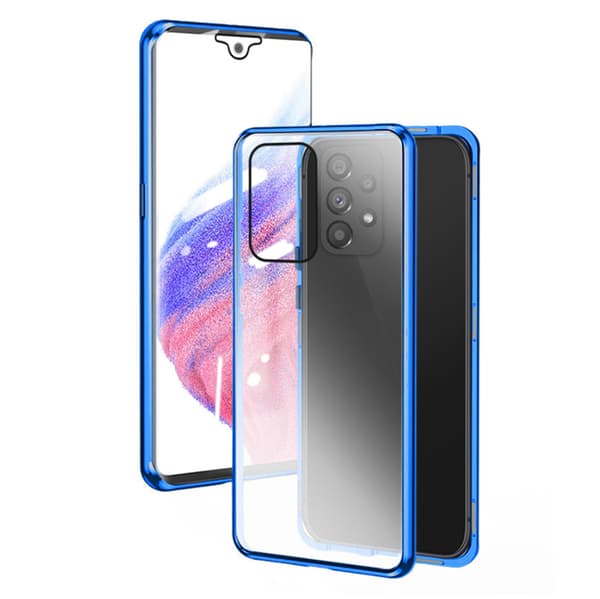 Dobbeltsidet Magnetisk Skal - Samsung Galaxy A53 5G Silver
