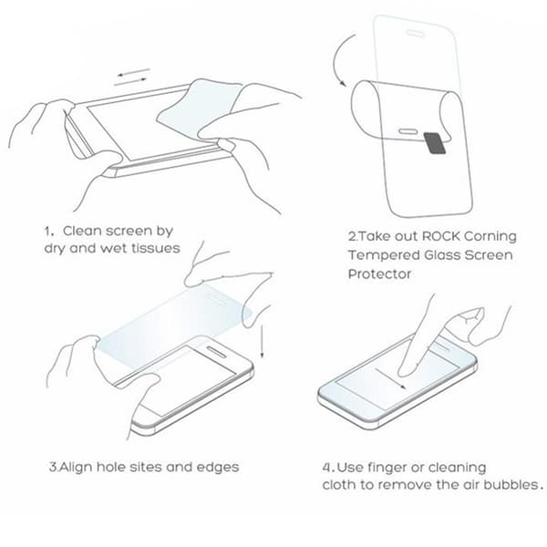 3-PACK Skärmskydd Standard HD 0,3mm P30 Lite Transparent