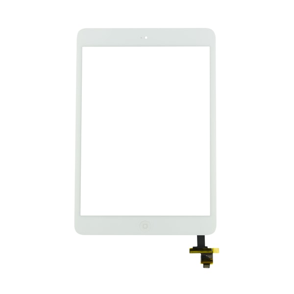 iPad Mini Touch-skjerm (inkl. hjem-knapp) SVART eller HVIT Vit