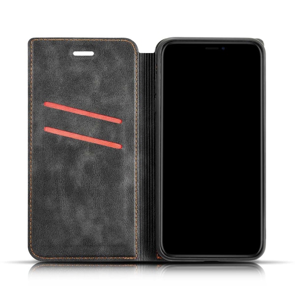 Tyylikäs tehokas lompakkokotelo - iPhone 11 Pro Röd