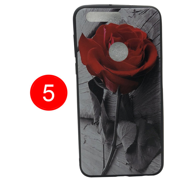 Huawei Honor 8 -Skyddande Blomsterskal 6