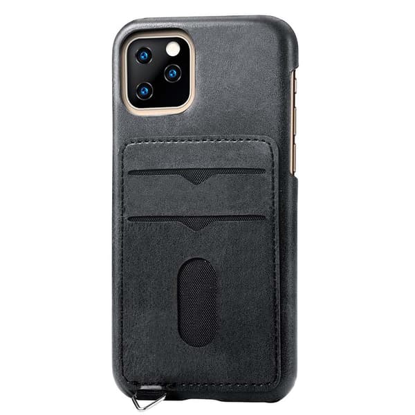 Smidig Leman Skal med Kortfack - iPhone 11 Pro Max Havsgrön