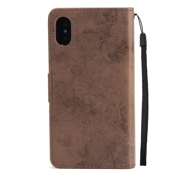 Lompakkokotelo kuoritoiminnolla iPhone XR:lle Svart