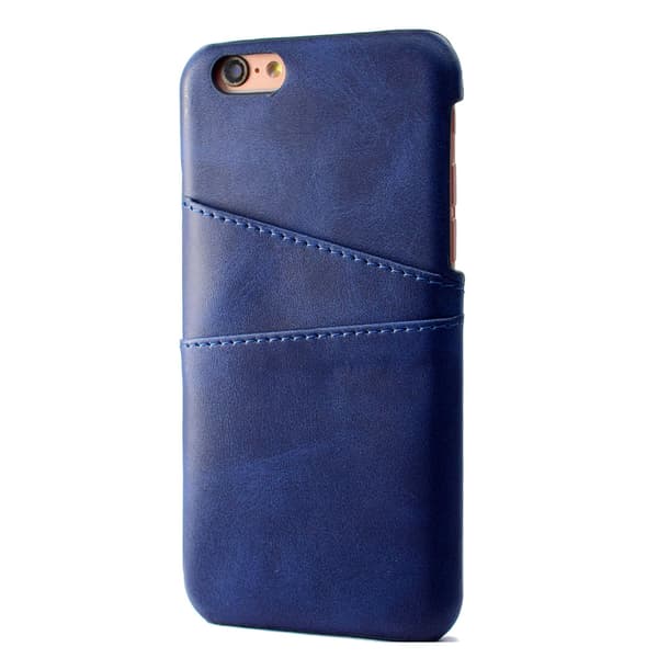 Skal med kortfack för iPhone 6/6S (Vintage) Röd Röd