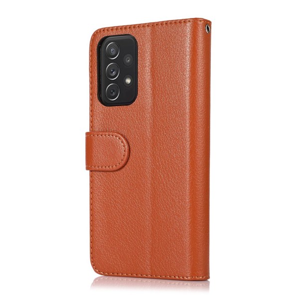 Smooth Wallet Case - Samsung Galaxy A52 Grön