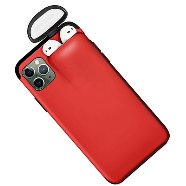 Glat Smart Hybrid Cover - iPhone 11 Röd