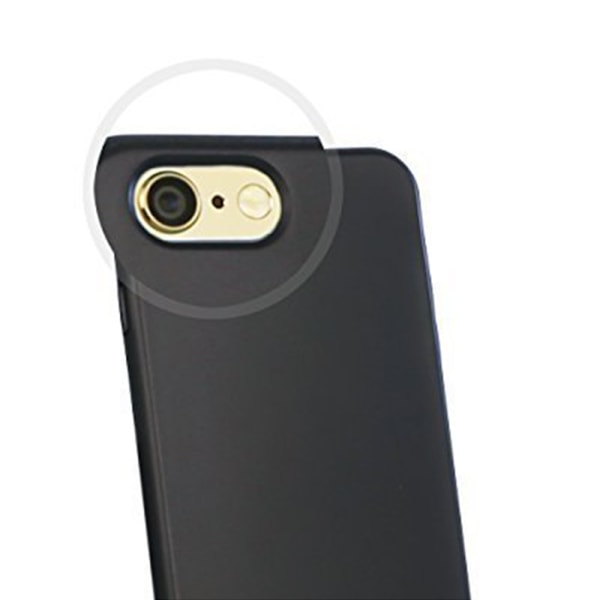 Kulutusta kestävä Suojakuori silikonia - iPhone 6/6S PLUS Svart