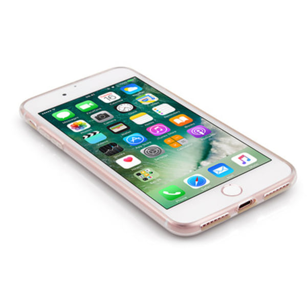 iPhone 8 - Floveme silikondeksel Transparent/Genomskinlig
