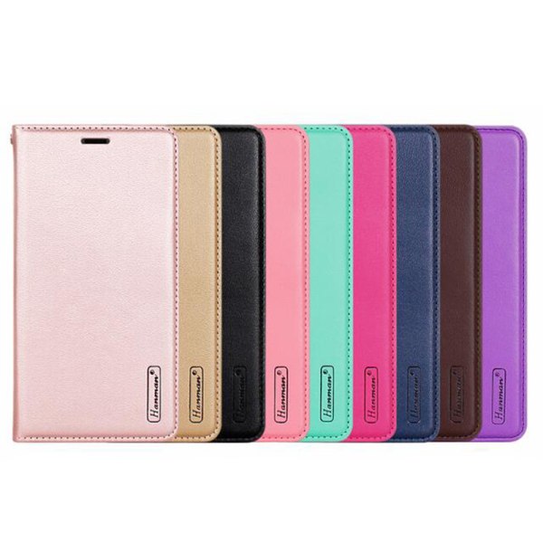 Professionelt glat pung-etui Hanman - iPhone 11 Pro Svart Svart