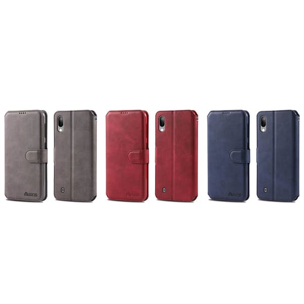 Robust Yazunshi Plånboksfodral - Samsung Galaxy A10 Röd