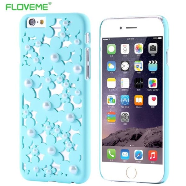 IPHONE 6 6s FLOVEME LUXURY Flower Pearl skal UTFÖRSÄLJNING! Lila