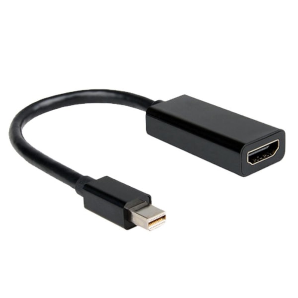 Apple Thunderbolt / Mini -näyttöportti HDMI-sovittimeen Vit