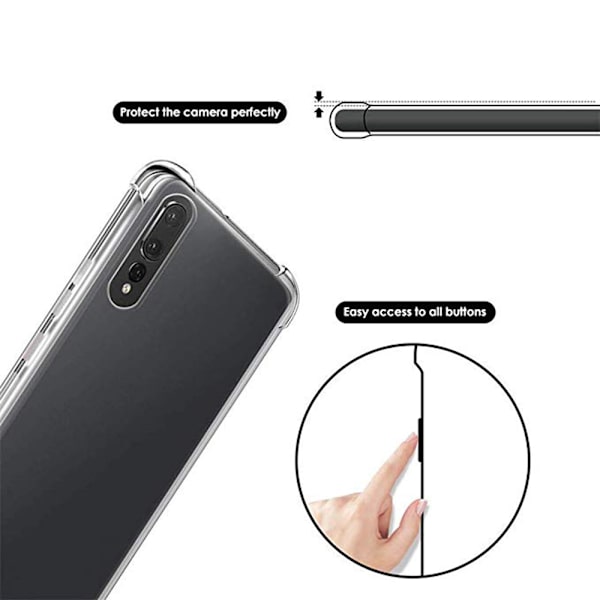 Huawei P30 - Silikonskal (FLOVEME) Transparent