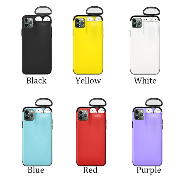 Effektfullt Smart Skal 2 i 1 - iPhone 11 Pro Max Lila