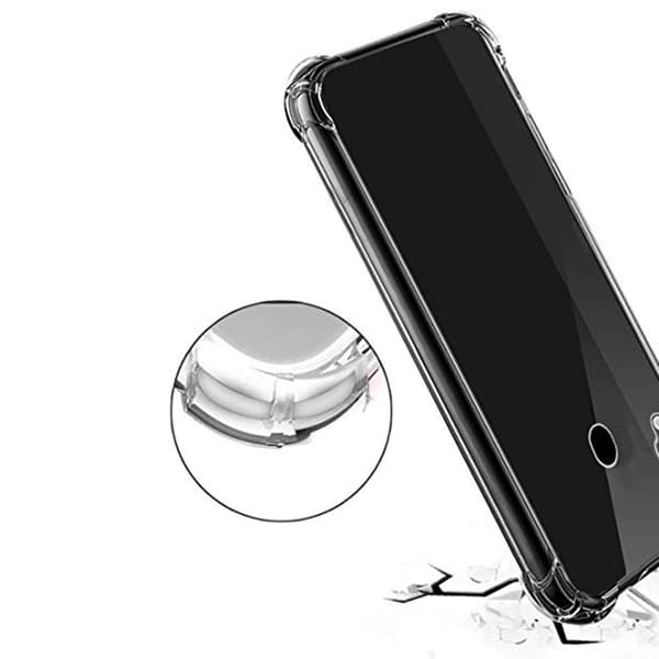Samsung Galaxy A40 - Stilsikkert Ruff-Grip Deksel Transparent