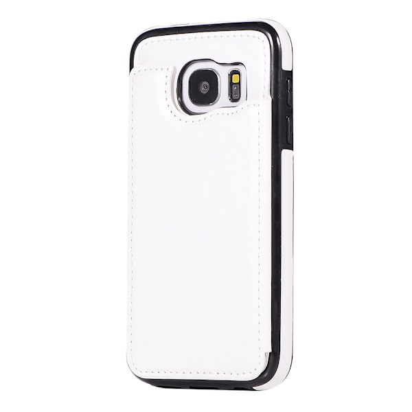 Samsung Galaxy S7 - Kotelo lompakolla/korttipaikalla Rosaröd