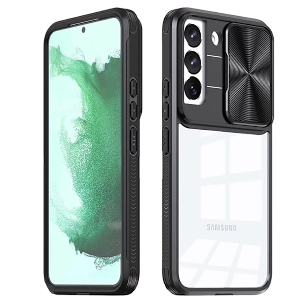 Skyddande Skal Kameraskydd - Samsung Galaxy S23 Plus Svart