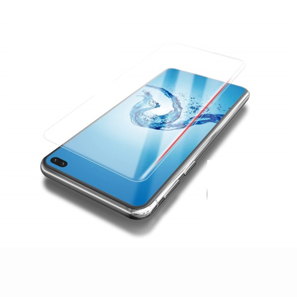 Samsung Galaxy S10 Plus - 3D Fram & Bak Skärmskydd Transparent/Genomskinlig