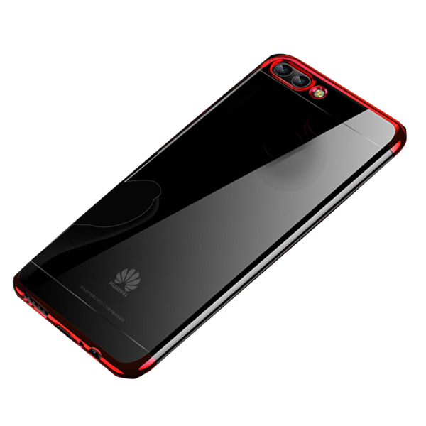 Ainutlaatuinen sileä silikonikuori - Huawei Honor 10 Röd