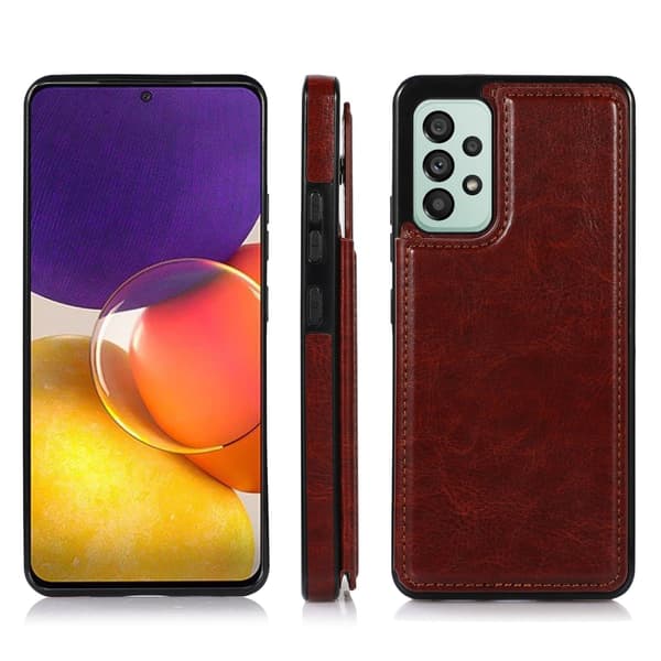 Stilfuldt cover med kortrum - Samsung Galaxy A33 5G Vit