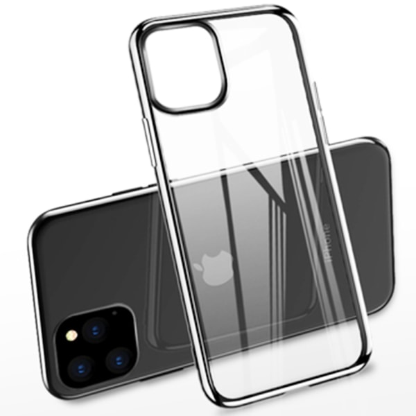 Stilfuldt kraftfuldt Leman silikonetui - iPhone 11 Pro Svart