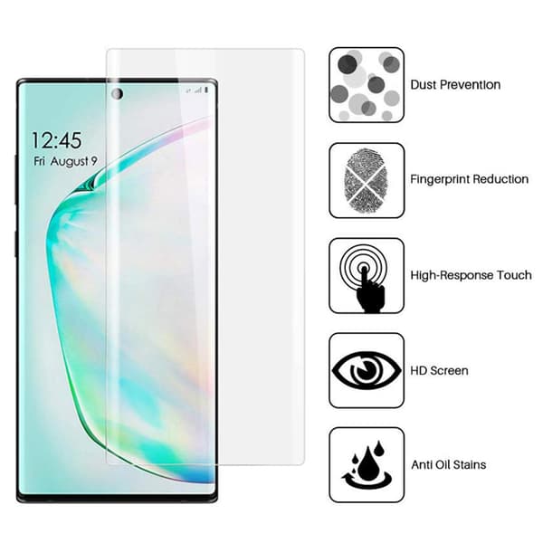 Galaxy S21 Plus blød skærmbeskytter PET 0,2 mm Transparent