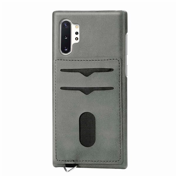 Skyddande Skal med Korthållare - Samsung Galaxy Note10+ Brun Brun