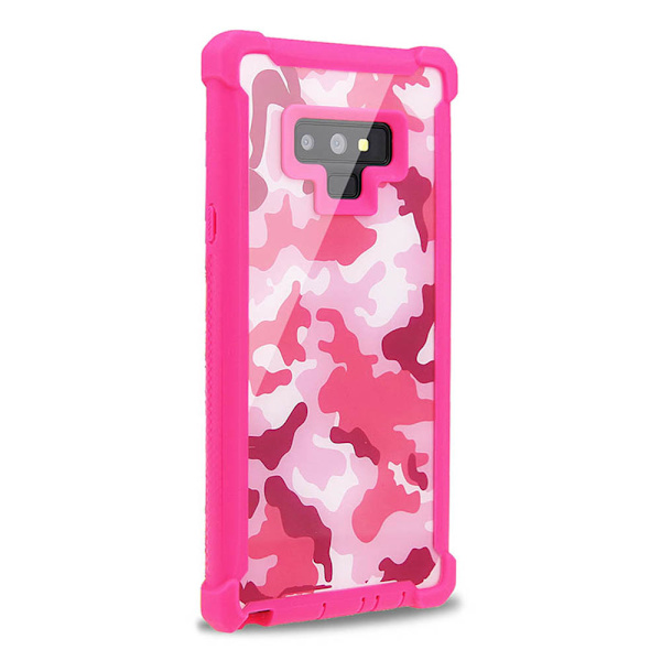 Effektfullt ARMY Skyddsfodral för Samsung Note9 Grå Grå
