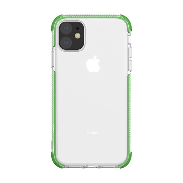 Stötdämpande Silikonskal Floveme - iPhone 11 Orange Orange