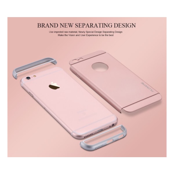 iPhone 6/6S - Stilfuldt cover fra FLOVEME (Original) Roséguld