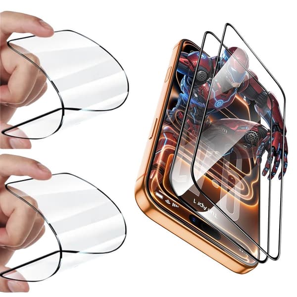 iPhone 17 Pro 2-Pack HD Skärmskydd  Enkel Montering