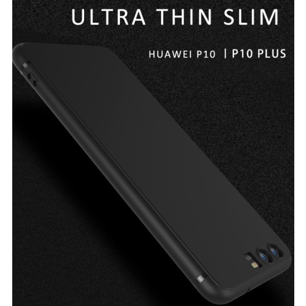 Huawei P10 PLUS - Glat silikonecover (NAKOBEE) Mörkblå