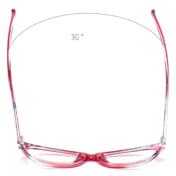 Praktiske Blomstrete Leseglass Brun 1.0