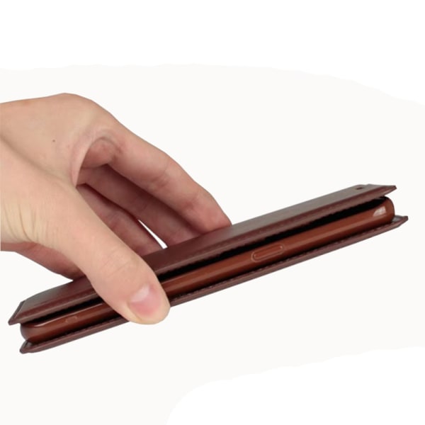Huolellinen vankka lompakkokotelo - Samsung Galaxy Note10 Svart