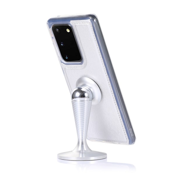 Samsung Galaxy S20 - Professionellt Plånboksfodral Silver