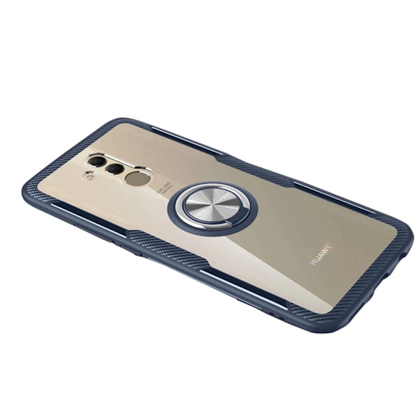 Skal med Ringhållare (LEMAN) - Huawei Mate 20 Lite Blå/Blå