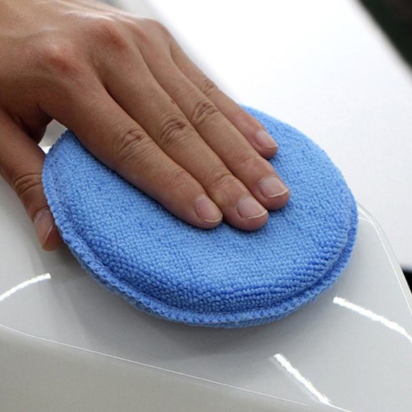 Smidig Slittålig Mikrofiber Rengörings Svamp Blå