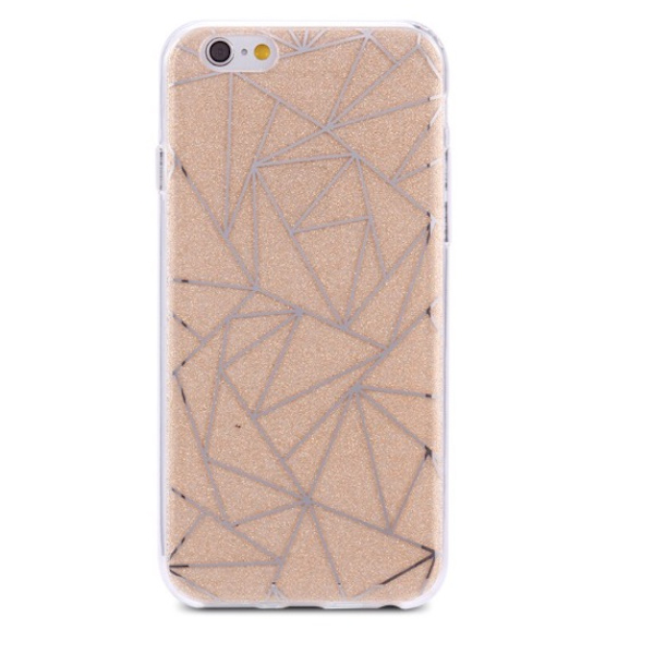 Crystal-skal från Snowflake till iPhone 6/6S plus (ORIGINAL) Crystalgrå